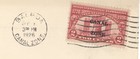 1926 Canal Zone Cover Balboa Cancel W  Panama Pacific Line Ship Logo