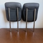 2015-2020 Cadillac Escalade Black Leather 3rd Row Lh Rh Pair Seat Headrest Oem