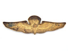 Original 1950s Usmc Navy Paratrooper Jump Wings Hollow-back