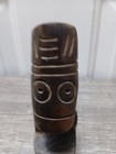Maori Wood Carving New Zealand Pacific Figure Tekoteko Tiki Small 4 5 Inches