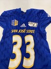 Game Worn Used Adidas San Jose State Spartans Sjsu Football Jersey 2 Large  33