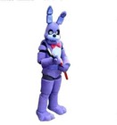 Five Nights At Freddy Fnaf Toy Creepy Purple Bunny Mascot Costume Suit Halloween