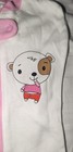Star Kid 6 Month Stretchy Baby Swaddle Sleep Sack With Hat Girls Pink And White 