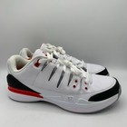 Nike Zoom Vapor Tour Aj3 Tennis Shoes Mens Size 9 Fire Red Roger Federer