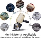 Large Electric Cloth Cutter  Rotary Blade Fabric Cutting Machine  Electric Rotar