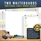 Larger Dry-erase Magnetic Whiteboard For Kitchen Fridge  17 5 x13 5   Stain Free