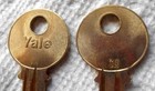 1 Nos Rare Oem Yale  Mfg  Key Blank Sh Vintage   Locksmith  Collector s  Stamp