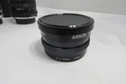 Lot Of 6 Assorted Mount Auto Focus Camera Lenses