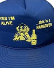 Vintage Novelty Blue Trucker Hat Mesh The Cincy Cap Drinking