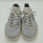 Adidas Pure Boost Trainer Sneaker Men s Sz 9 5 White Gray Waking Running Shoes