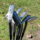 Wilson 1200 Lt Golf Club Iron Set 3  5-pw  no 4 Iron  Steel Shaft Rh Good Cond 