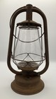 Antique Tubular Winfield Mfg  Co  Standard Lantern Clear Globe