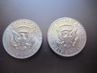 2 Kennedy Half Dollars 1971-p And 1984-d