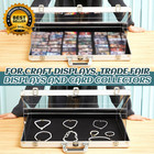 24 x20  Trade Show Display Case Sports Card Portable Aluminum Showcase Table