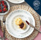 Corelle Country Cottage 12-piece Glass Dinnerware Set  service For 4 