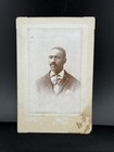 Antique Black African American Photo Man Male Mustache Columbus Ohio