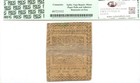 Pennsylvania Colonial Note Fr pa-111 May 1  1760 15s Pcgs F-15  ben Franklin 
