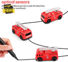 Magic Track Cars Toy Vehicle  Inductive Car That Follows Drawn Black Lines  Educ
