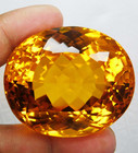 Huge 463 35 Ct Natural Yellow Topaz Oval Cut Certified Loose Gemstone Brazil