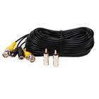 4x 10ft Security Camera Bnc Video Power Cable Cctv Dvr Surveillance Wire Cord