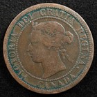 Canada 1 Cent 1876h  Coin  Inv g702