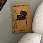 Nuna Pipa Lite Car Seat Gray Fabric Seat Cover Cushion Organic Textile