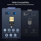 Usb Bluetooth 5 0 Wireless Stereo Audio Music Adapter Dongle Receiver For Tv Pc