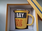 Old Bay 16oz Mug  Metal Enamelware  With Gift Box New Golden Rabbit