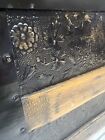 Vintage Wood Steamer Trunk Chest Coffee Table Storage Box Antique Old Loft Decor