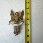 6pc Fontanini 5  Nativity Figurines Baby Jesus  Mary  Joseph  Jeremiah  Angel