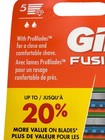 Gillette Fusion5 Proglide Razor Blade Cartridges 12 Count New Sealed