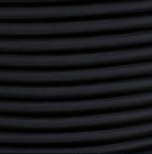 16 Gauge Black Cloth Covered 3-wire Round Cord  Vintage Lamps Fans Lights  Nylon