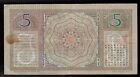 1939 Netherlands Indies De Javasche Bank 5 Gulden Banknote Pic  78b