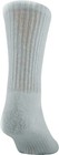 3-12 Pairs Mens Gray Solid Sports Athletic Work Crew Socks Cotton Size 10-13