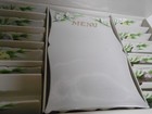 La Fleur Porcelain Floral Place Card Holders Set Of 12   Menu Board