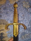 Antique 19th Victorian Left Hand Dagger Rapier Sword Medieval 