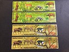 Icollectzone Burundi 355-360  C145-151 Wildlife Set Xf Used  c300-604 