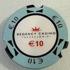 Regency Casino Thessaloniki  10 Notched Casino Chip Greece
