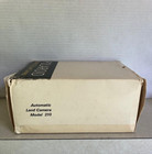 Vintage Polaroid Automatic 210 Land Camera With Original Box  And Manual