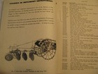 Original Oliver Parts Book Close Coupled Plow For 60 70 80 Row Crop Tractors