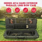 Skb Cases Iseries 4214 Hard Exterior Parallel Limb Bow Case  Green