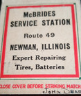 Newman  Il  Conoco Petroleum Products At Mcbrides Service Station Rt  49