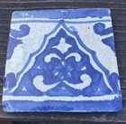 4 Hand Painted Vintage Talavera Tile Mexican Original 4x4 