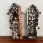 Xl Antique Chocolate Mold Lobster Anton Reiche 2 Part Candy Mold