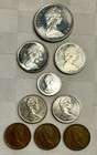 9 X 1967 Canada Coins 