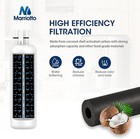 Refrigerator Water Filter Compatible With Whirlpool W10295370a  Whr1rxd1  Kad1rx