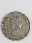 1955 Cyprus 50 Mils  Elizabeth Ii  1-year Type  Km-36