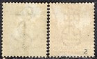 Bechuanaland Protectorate 1888 9 Stamp Sc    60 And 67 Mh