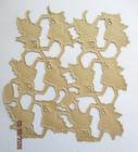 12 German Ephemera Embossed Scrap Die Cut Relief - Angel Cherubs Mailmen