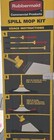 Rubbermaid Spill Mop Kit New In Box Complete Includes 20 Disposable Mop Pads